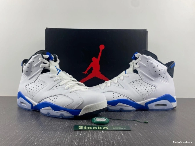 MaikeSneakers (2014) 384664-107 6 Air Sport Blue Retro Jordan 0716